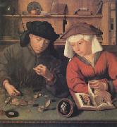 Quentin Massys The Moneylender and His Wife (mk05) oil painting picture wholesale